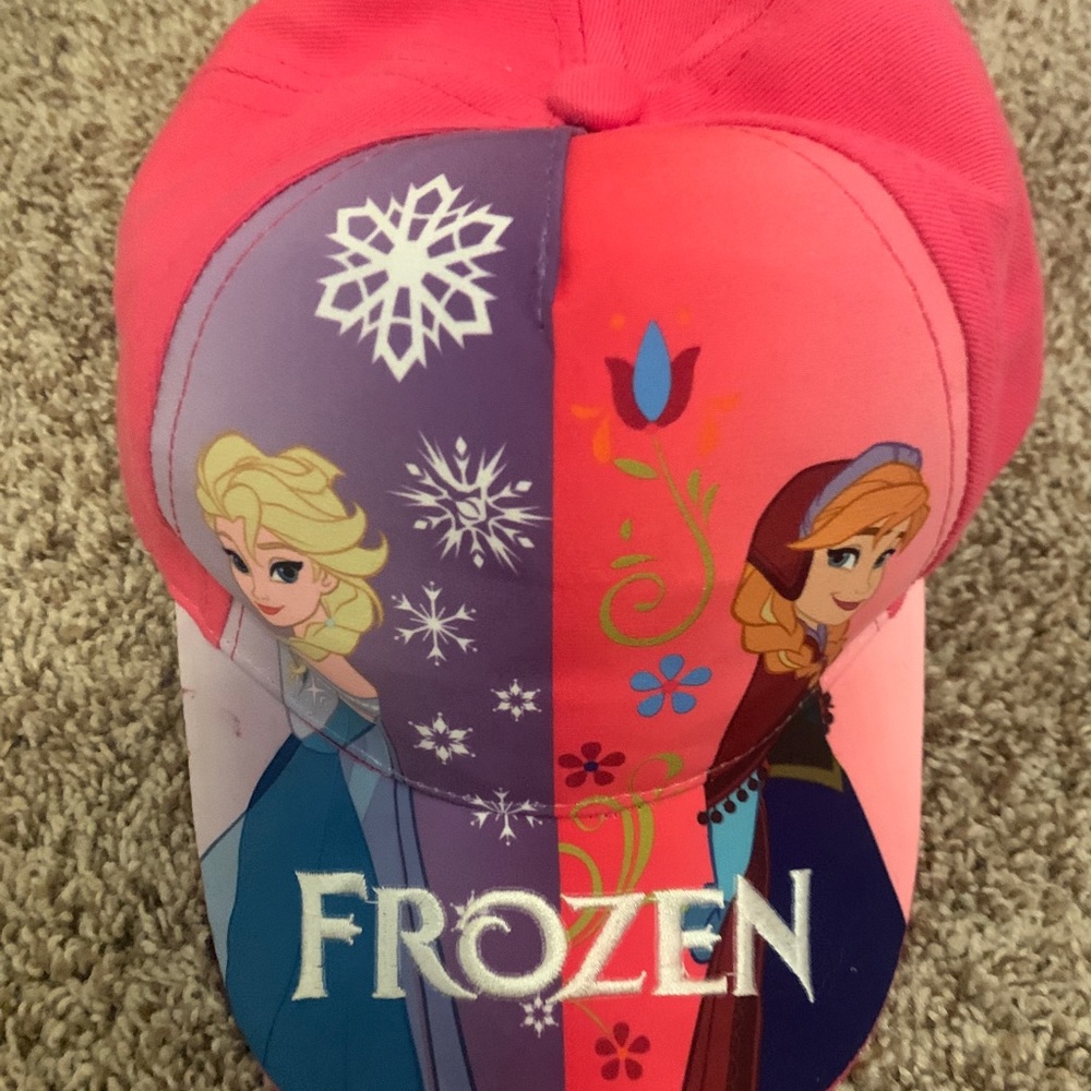 Frozen baseball cap